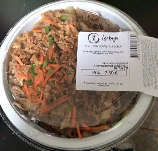 Gyudon bowl au boeuf