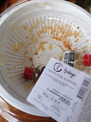 Teriyaki bowl riz poulet