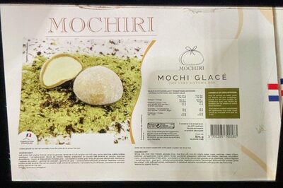 Mochi glacé front packaging