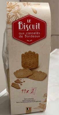 Biscuits aux canneles de bordeaux