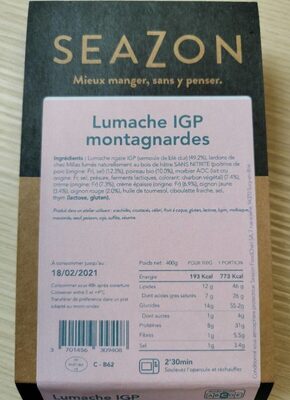 Lumache IGP montagnardes