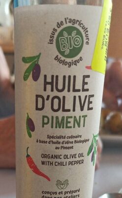 Huile d olive piment