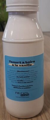 Yaourt à boire Vanille front packaging
