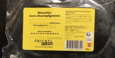 Risotto aux champignons