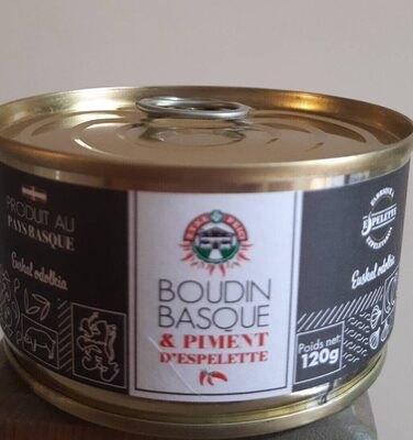 Boudin Basque & piment d'espelette