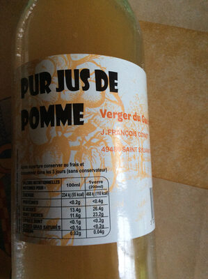 Pur jus de pomme