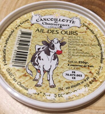 Cancoillotte AIL DES OURS