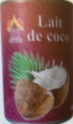 Lait de coco front packaging