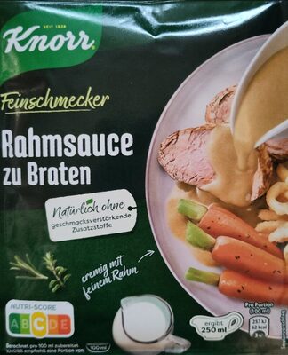 Rahmsauce zu Braten