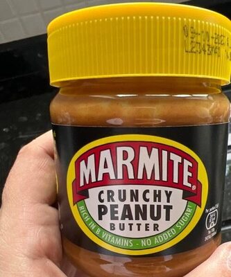 Marmite crunchy peanut butter