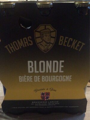 Bierre de bourgogne blonde front packaging