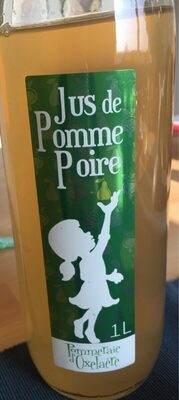 Jus de pomme poire