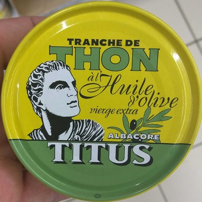 Tranche de Thon à l'Huile d'Olive front packaging