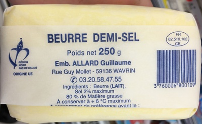 Beurre demi-sel