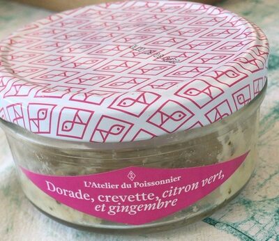 Dorade, crevette, citeon vert, et gingembre