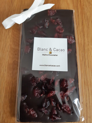 tablette cranberries noir front packaging