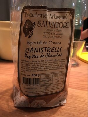 Canistrelli Pepites de Chocolat