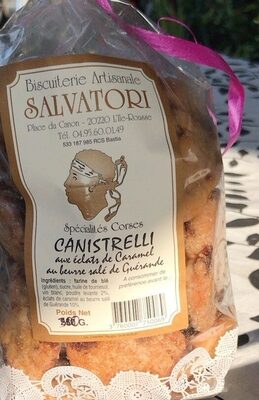 Canistrelli aux eclat de Caramel au beurre sale de Guérande