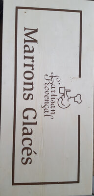 Le coffret de 12 marrons glacées