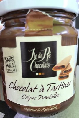 Chocolat à tartiner crepes dentelles