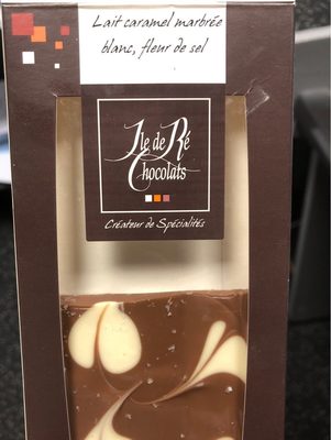 Lait caramel marbrée blanc