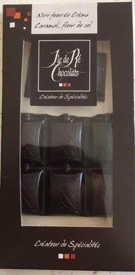 Noir fourrée creme caramel