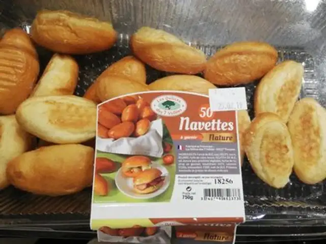 Navettes à garnir nature front packaging
