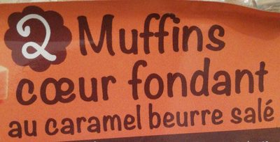 2 Muffins cœur fondant