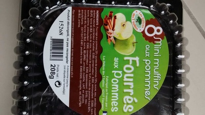 Mini muffins aux pommes