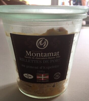 Rillette de port au piment d’espelette