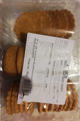 Assortiment de galettes et palets front packaging