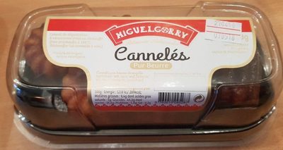 Cannelés Pur Beurre front packaging