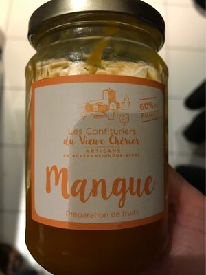 Preparation de fruit mangue front packaging