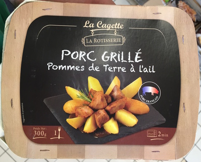 Porc Grillé Pommes de Terre à l'ail