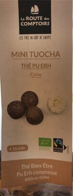 Pu ehr mini tuocha. The noir bio de chine