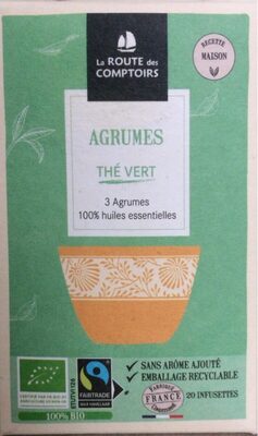 Thé vert aux 3 agrumes