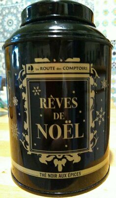 Rêves de Noël - Thé noir aux épices front packaging