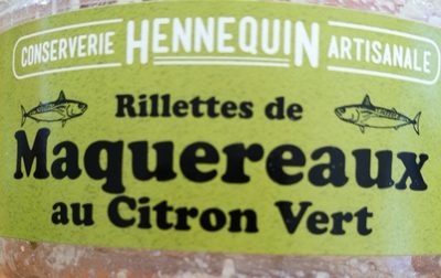 rillettes de maquereaux au citron vert