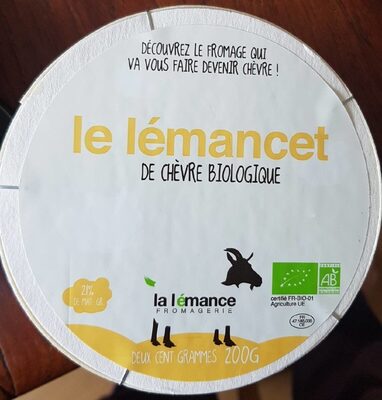 Le lémancet front packaging