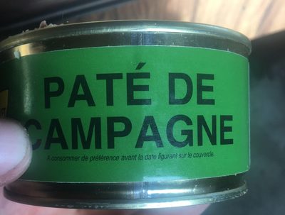 Pate de campagne front packaging