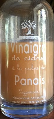 Vinaigre de cidre à la pulpe de panais