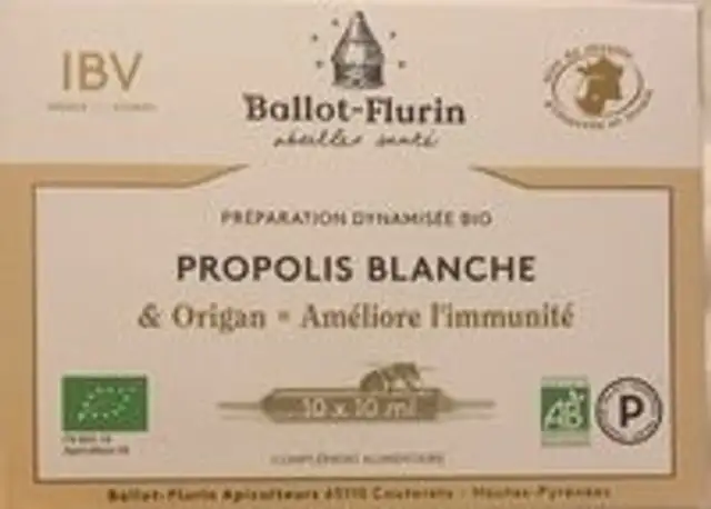 Propolis blanche
