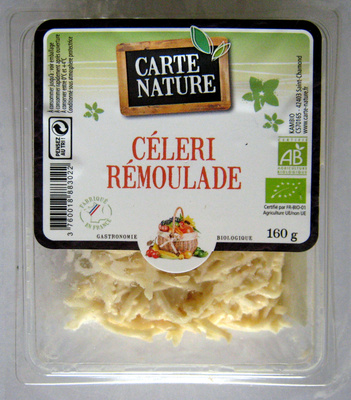 Céleri rémoulade front packaging