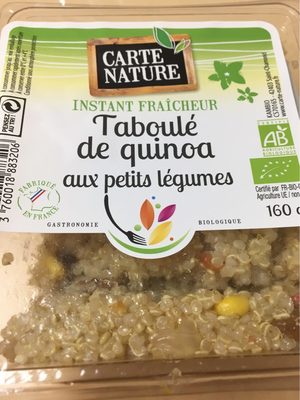 Taboulé de quinoa aux légumes