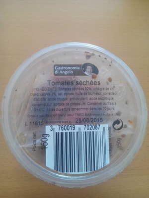 Tomates séchées