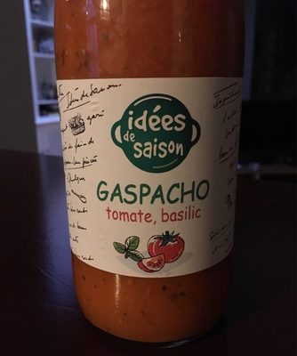 Gaspacho tomate basilic