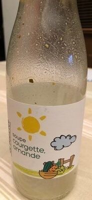 Soupe Courgette amande front packaging