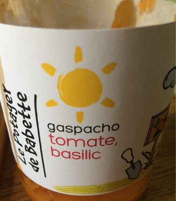 Gaspacho tomate basilic