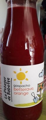 Gaspacho betterave orange