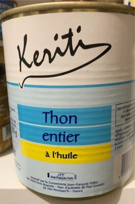 Thon entier a l'huile
